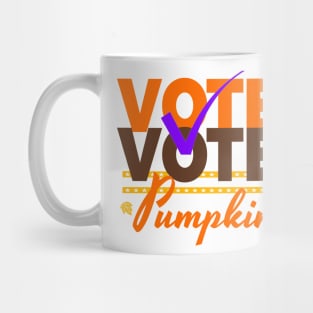 Halloween Vote Pumpkin Anti Trump Mug